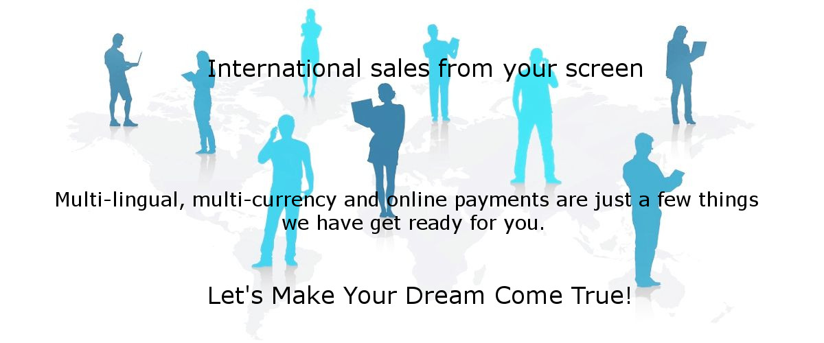International sales from your screen